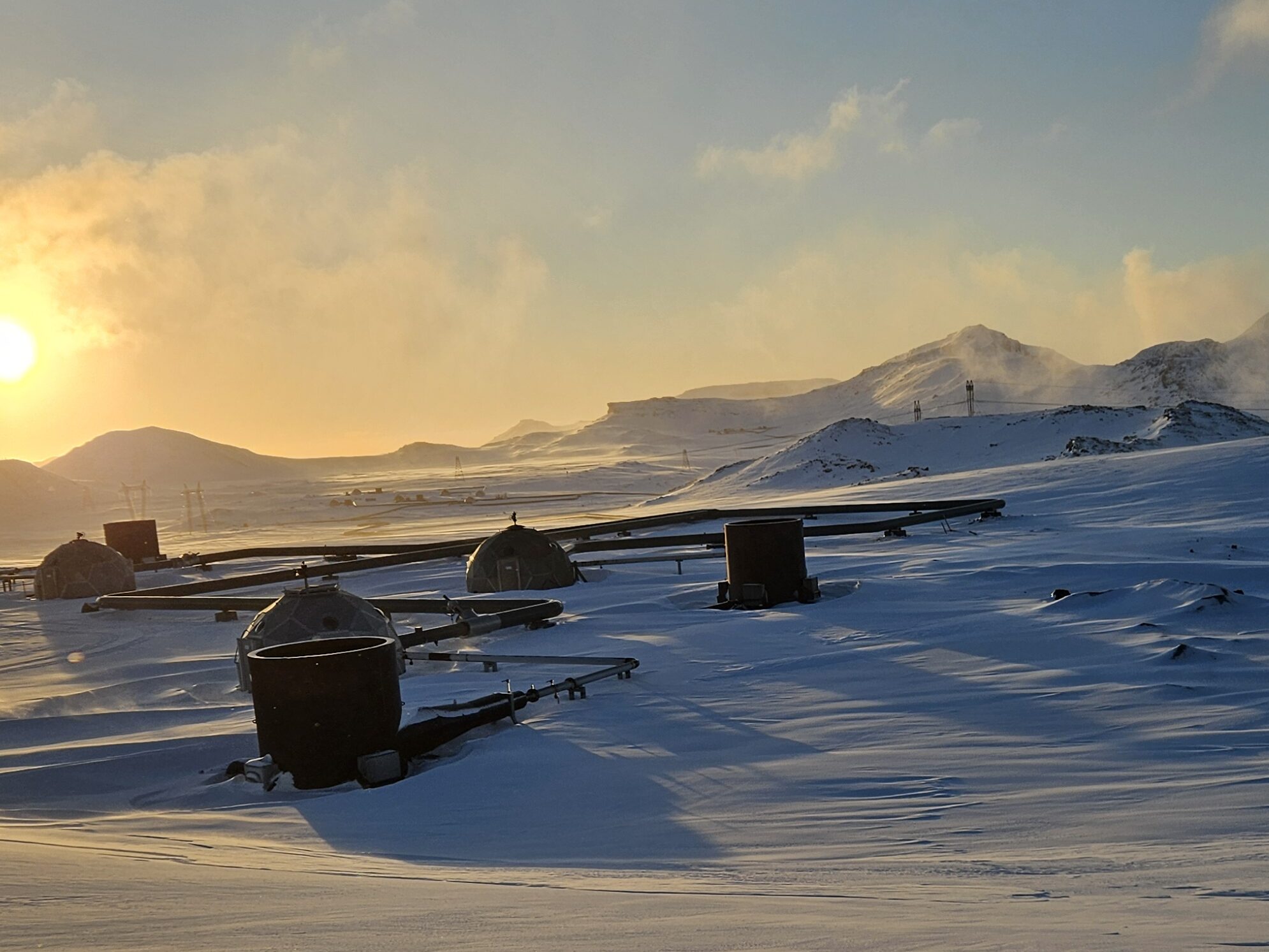 Borholur á Hellisheiði